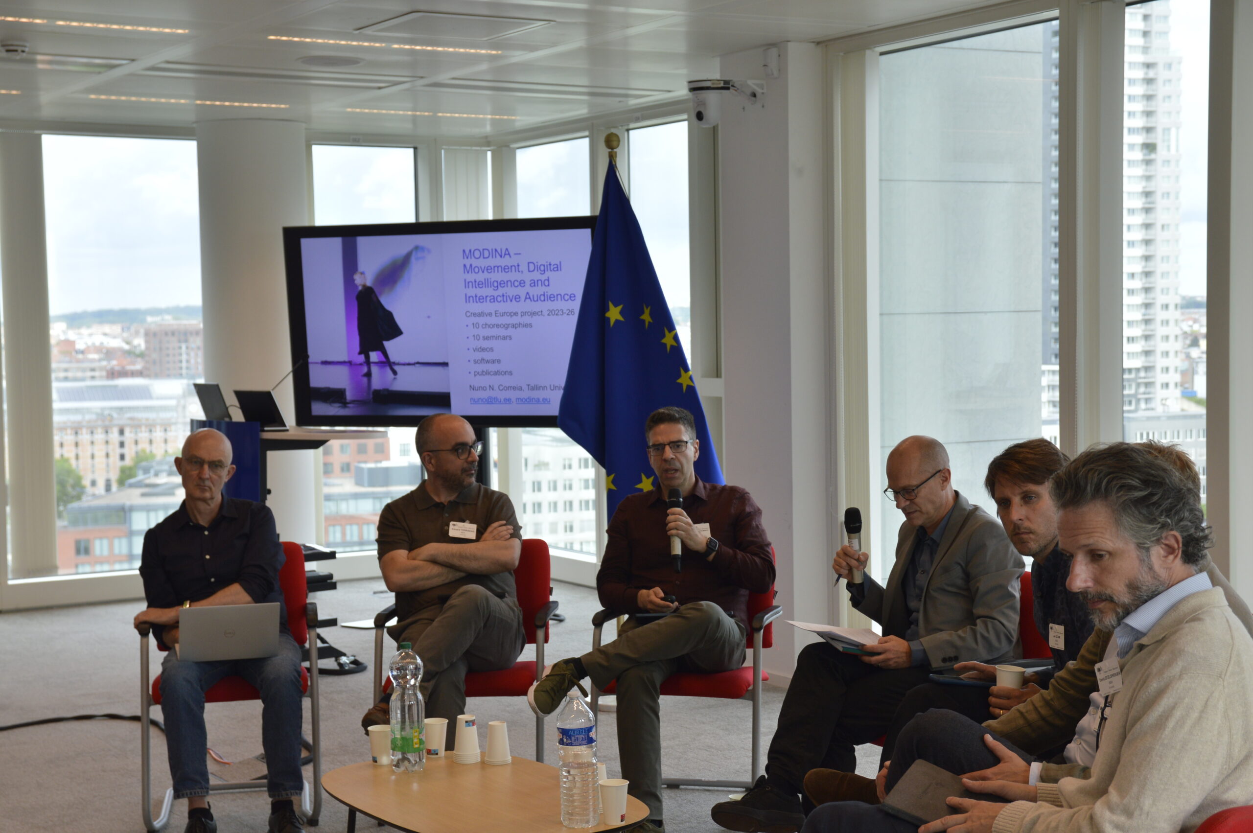 MODINA project at the EU Cluster Meeting on AI for the Cultural and Creative Sectors